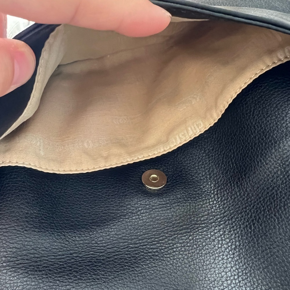 Christopher Kon Metallic Python Embossed Leather … - image 4